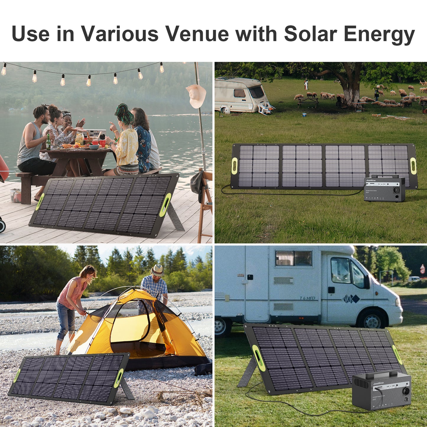 JustNow® Solarpanel SP200 200Watt