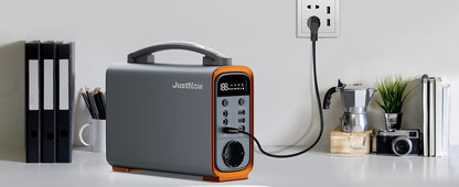 JustNow® Powerstation JNG200 240wh + Solarmodul SP60 60Watt