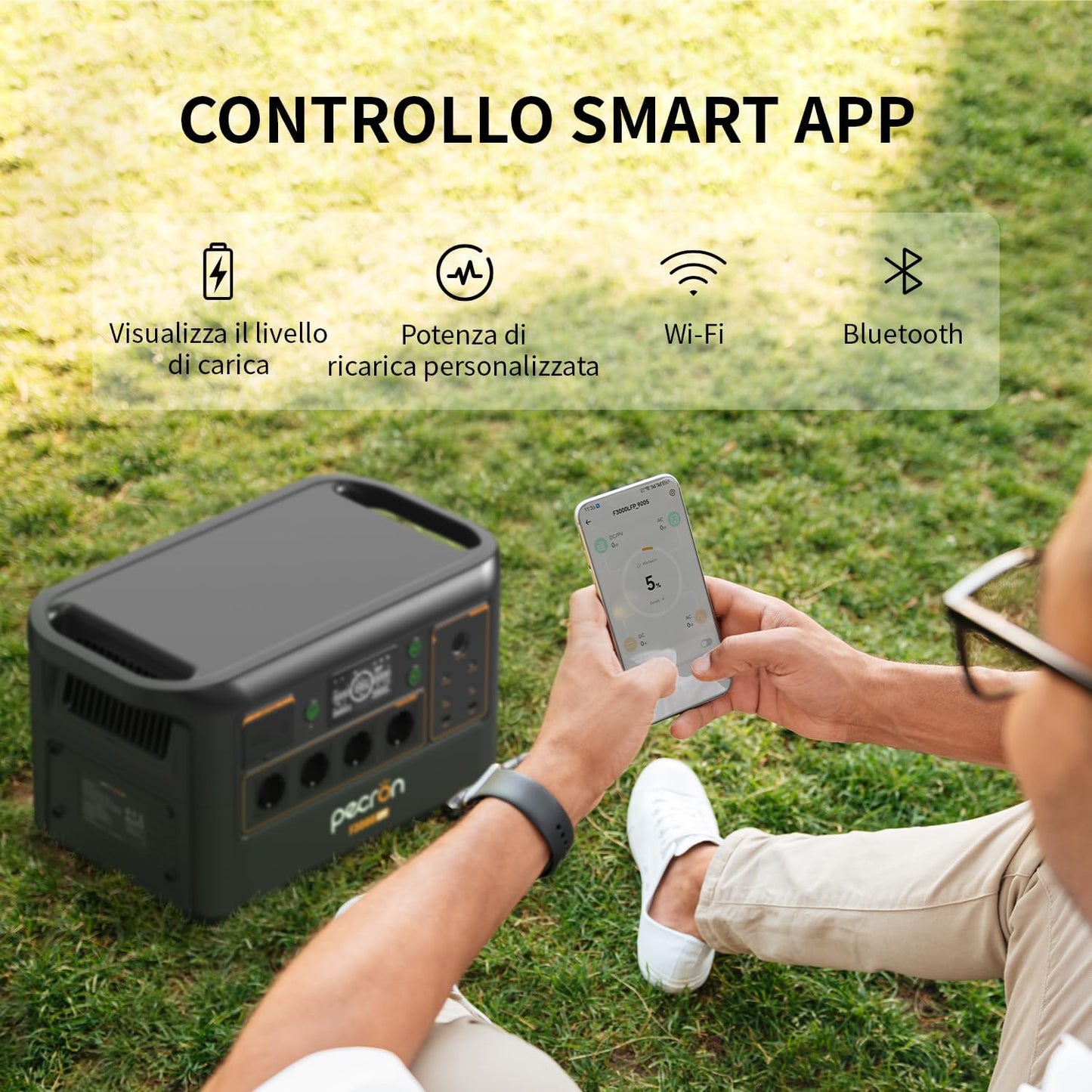 PECRON F3000LFP - 3072Wh / 3600W