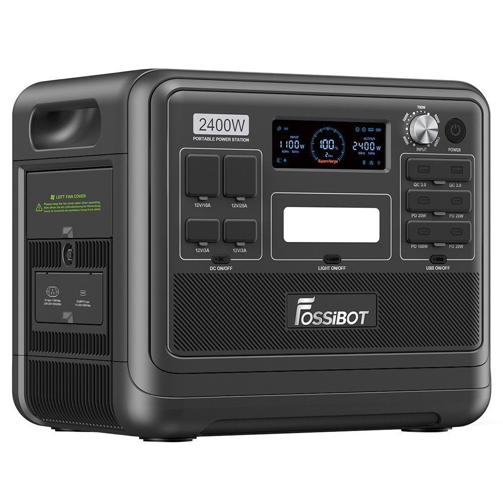 Fossibot F2400 schwarz
