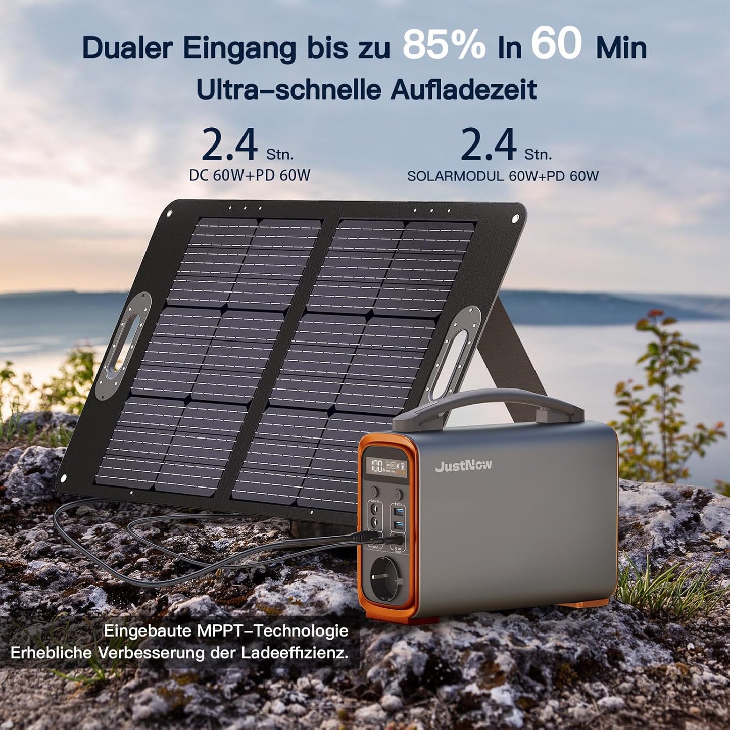 JustNow® Powerstation JNG200 320wh