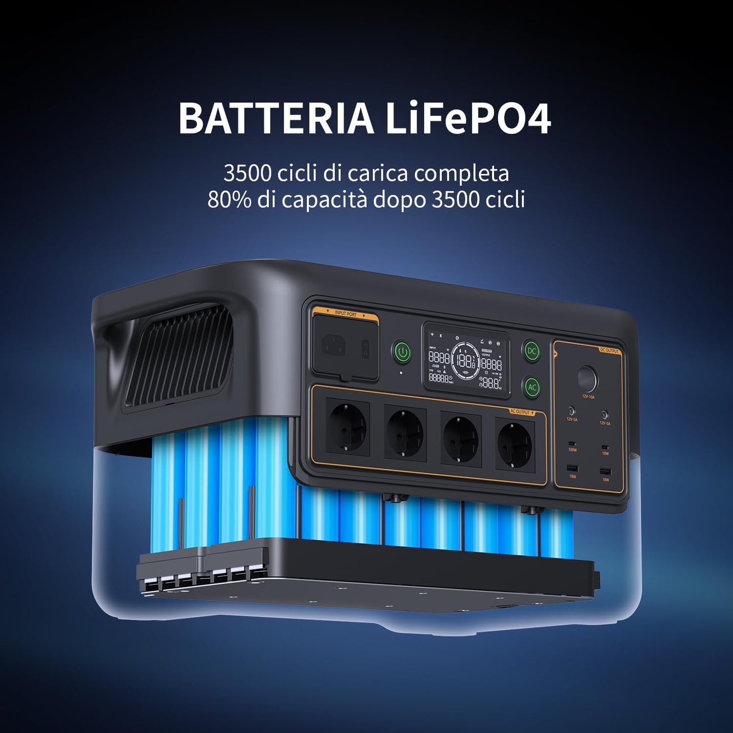 PECRON F3000LFP - 3072Wh / 3600W