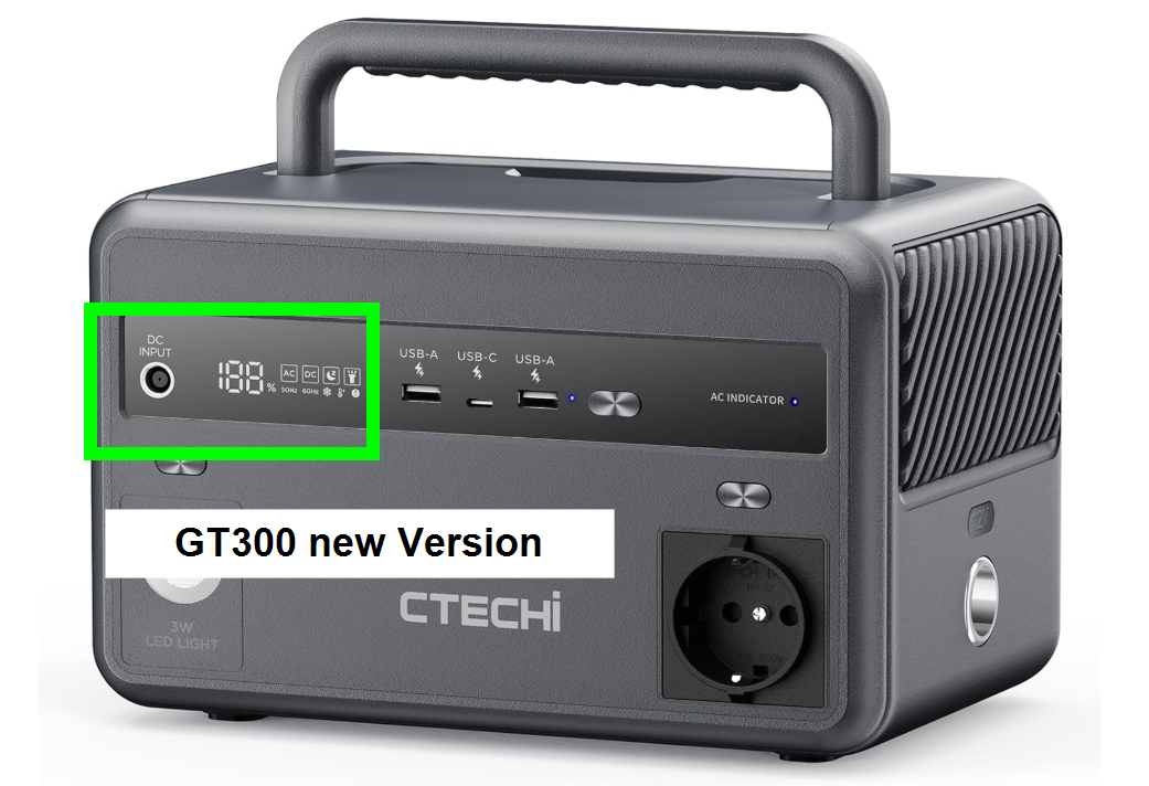 Ladegerät für GT200 / JNG200 (Großes Display)